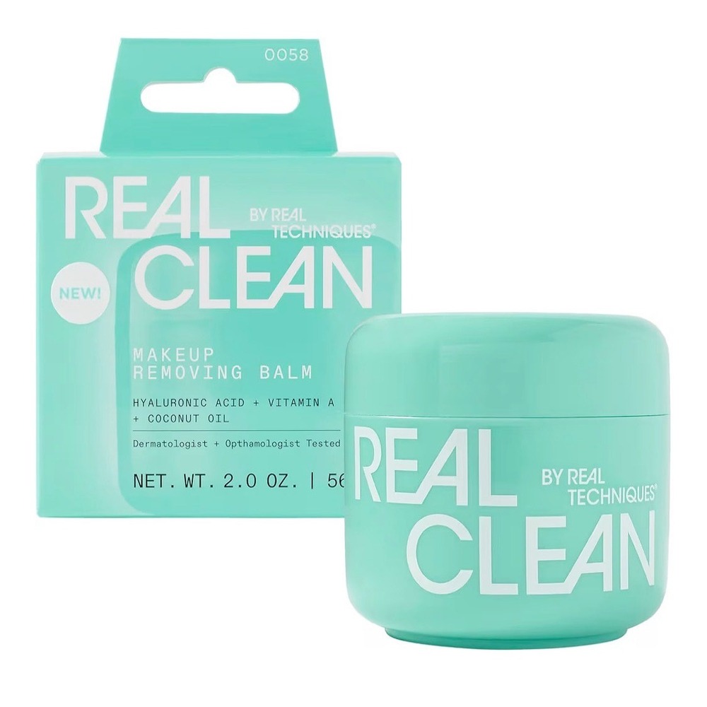 Real Techniques Real‎ Clean Face Erase Makeup Removing Balm Hyaluronic Acid 2oz